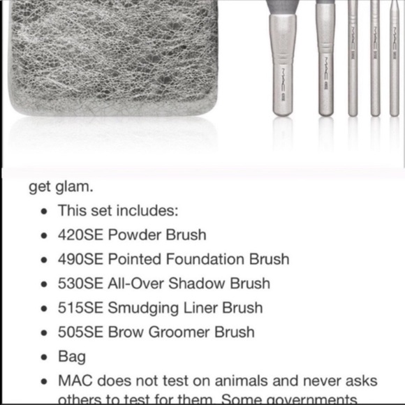 ❄️❄️❄️MAC SNOWBALL LIMITED EDITION BRISH SET NEW❄️❄️❄️ - Picture 4 of 5